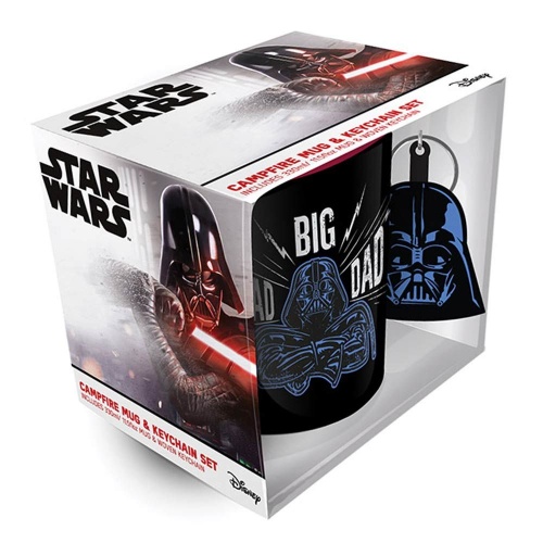 Disney Star Wars Darth Vader I am Your Father - Big Bad Dad Mug and Keychain Set