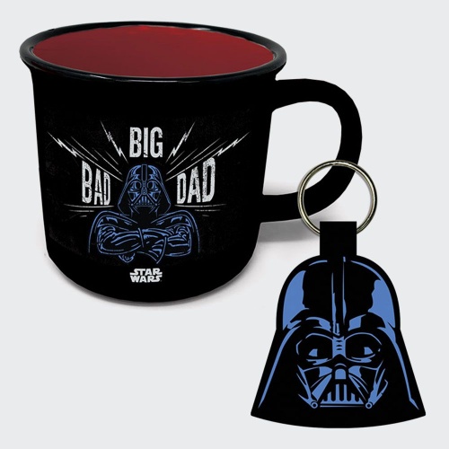 Disney Star Wars Darth Vader I am Your Father - Big Bad Dad Mug and Keychain Set