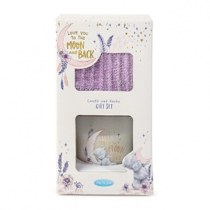 Me to You Tatty Teddy Love You to the Moon & Back Candle & Socks Gift Set