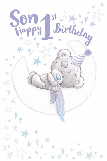 Me To You -  Son's 1st Birthday -  First Birthday Card