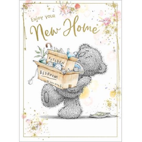 Me to You Tatty Teddy Enjoy Your New Home Card