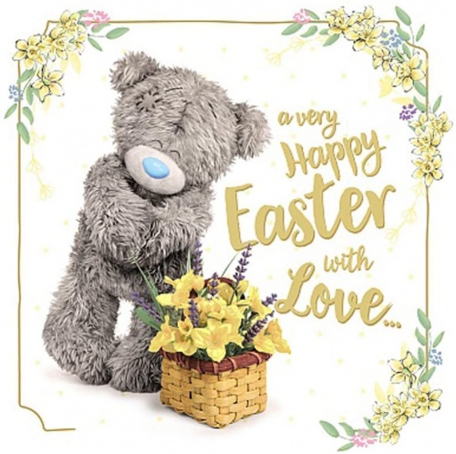 Me to You Tatty Teddy - Happy Easter With Love Card