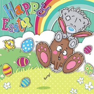 Me to You Tatty Teddy - Happy Easter Card My Dinky Bear