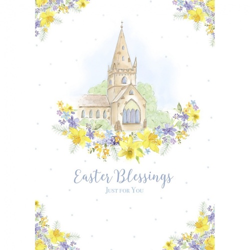 Easter Blessings Just For You Greetings Card