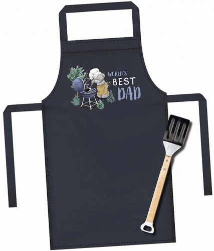 Me to You - Tatty Teddy Best Dad Apron & Spatula BBQ Gift Set