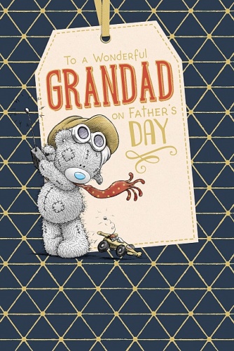 Me To You To A Wonderful Grandad Tatty Teddy Father's Day Card