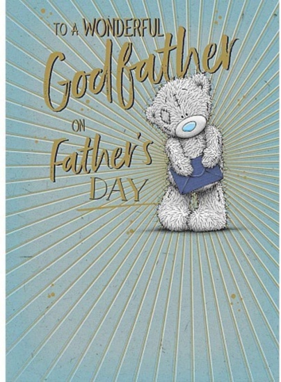 Me To You  Wonderful Godfather Tatty Teddy Father's Day Card