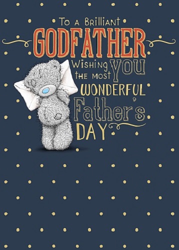 Me To You - To A Brilliant Godfather Father's Day Card