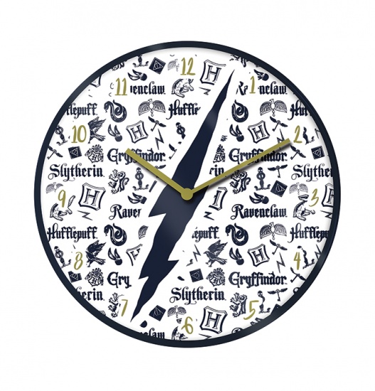 Harry Potter Infographic Wall Clock Gift Boxed