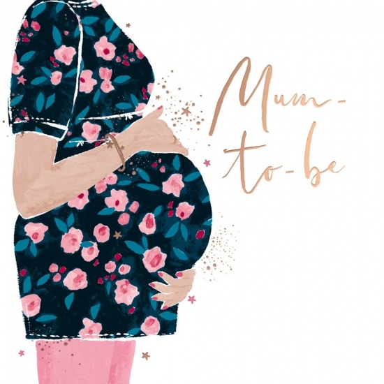 Mum to Be -  Greetings Card  Congratulations on pregnancy / Baby Shower