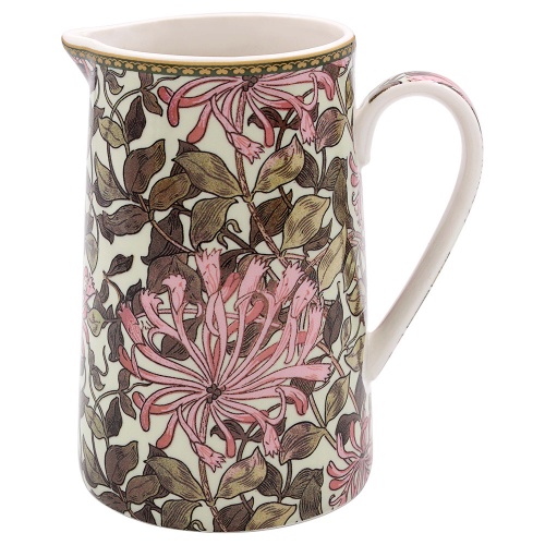 William Morris Honeysuckle Pink Fine China Milk Jug