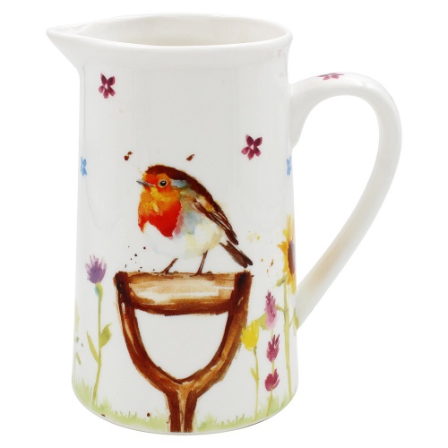 Garden Birds Fine China Milk Jug