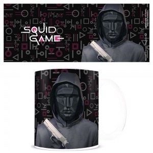 Squid Game Front Man Black Mask Mug Officially Licensed Ceramic Mug