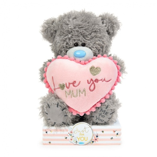 Me to You Love You Mum Pink Heart Plush Bear Tatty Teddy