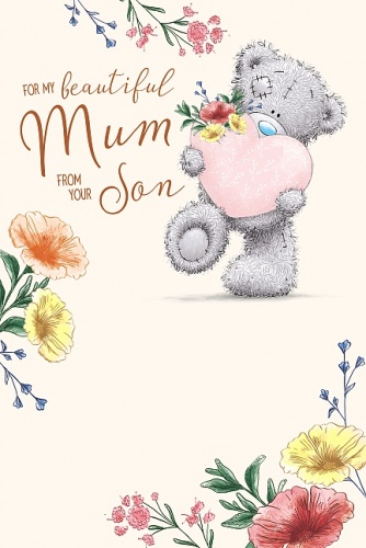 Me to You  Mum From Your Son Mother's Day Card