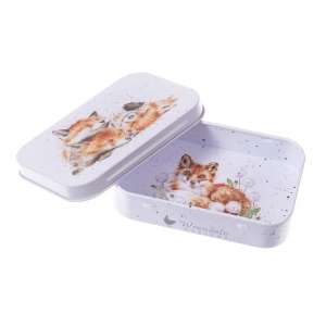 Wrendale Designs The Afternoon Nap Fox Keepsake Tin