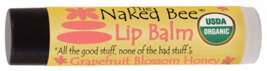 Naked Bee Grapefruit Blossom Honey Lip Balm