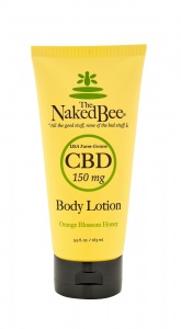 Naked Bee 5.5 oz. Orange Blossom Honey 150mg CBD Body Lotion