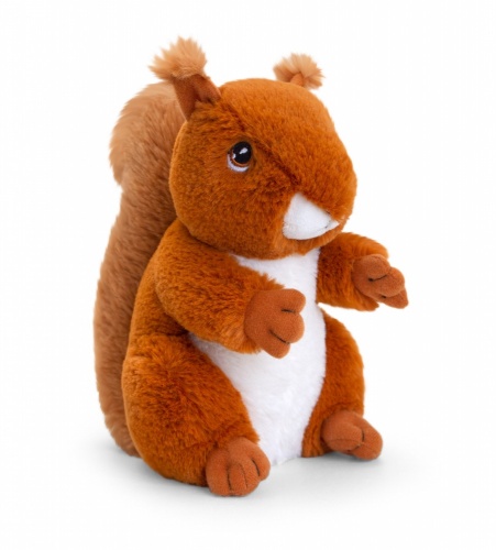 Keel Toys Keeleco 19cm Eco-Friendly Red Squirrel Soft Toy Plush