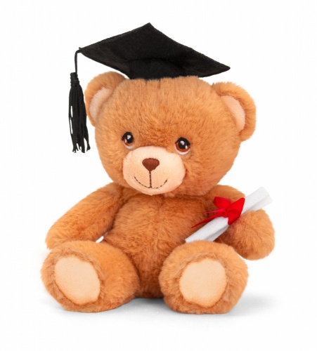 Keel Toys Keeleco Graduation Bear 15cm Eco-Friendly