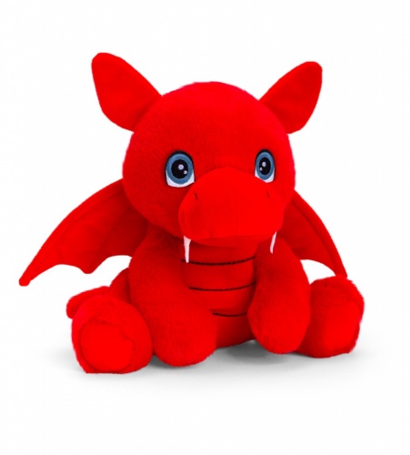 Keel Toys Keeleco Welsh Dragon 25cm Adoptable World Eco Plush Soft Toy
