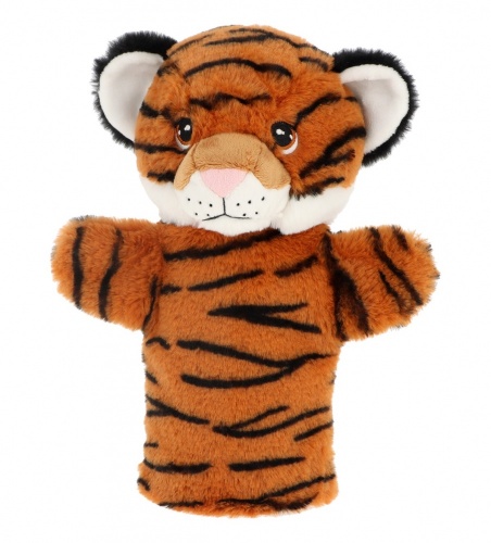 Keel Toys Keeleco Tiger Hand Puppet Plush Soft Toy