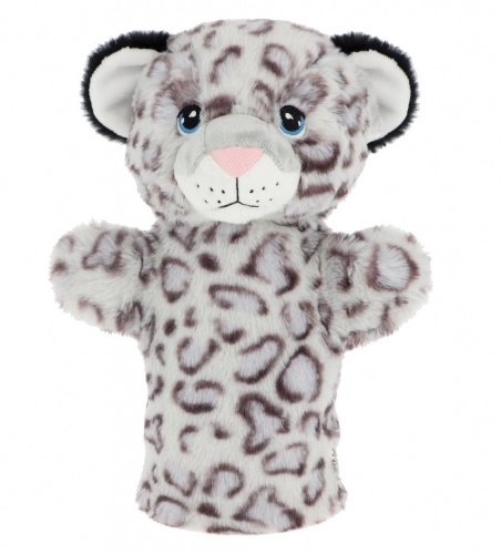 Keel Toys Keeleco Snow Leopard Hand Puppet Plush Soft Toy