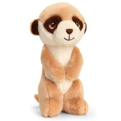 Keel Toys Keeleco 12cm Eco-Friendly Collectible Wild Animals Meerkat Soft Toy Plush