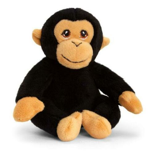 Keel Toys Keeleco 12cm Eco-Friendly Collectible Wild Animals Monkey Soft Toy Plush