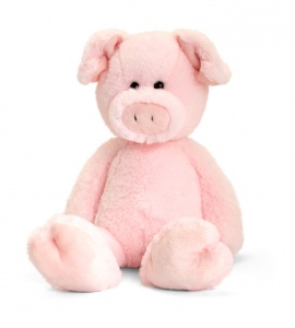 Keel Toys Love to Hug British Wildlife Animal Pig Plush Soft Toy 25cm