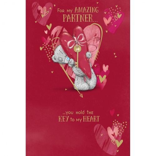 Me to You For My Amazing Partner Valentines Day Card Tatty Teddy