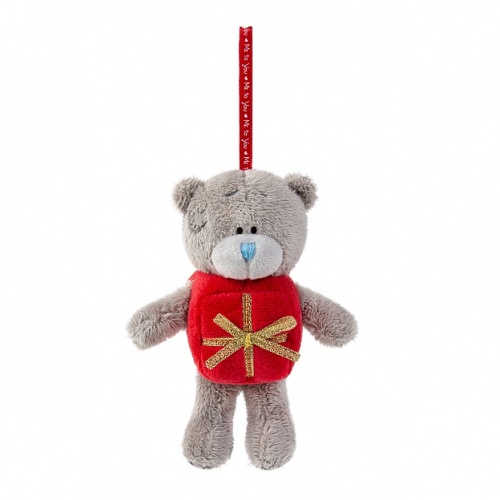 Me to You Plush Dressed as a Christmas Hanging Tree Decoration Tatty Teddy