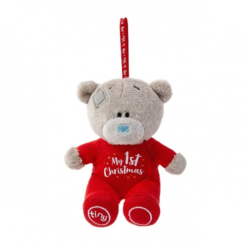 Me to You My 1st Christmas Plush Bear Hanging Tree Decoration