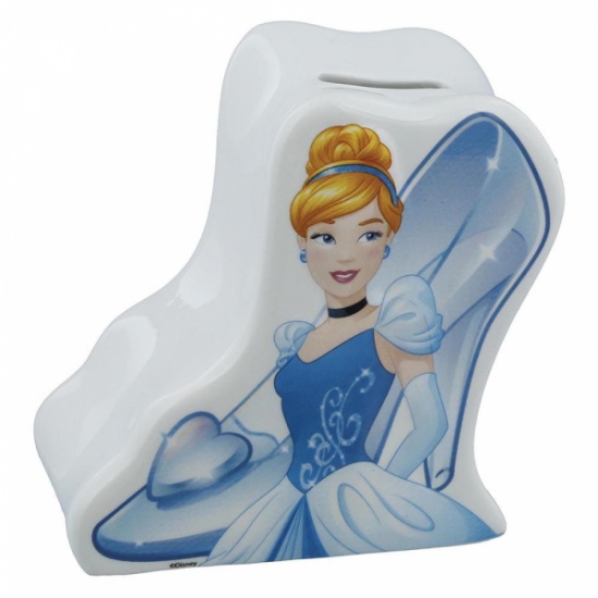 Disney Enchanting The Perfect Fit Cinderella Money Bank Box
