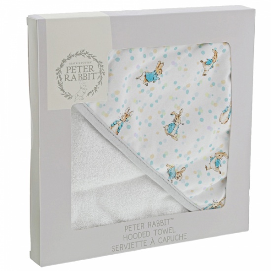Beatrix Potter Peter Rabbit Baby Collection Hooded Towel
