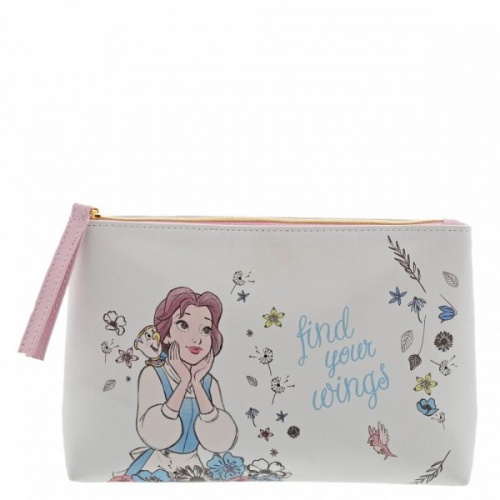 Disney Enchanting Belle Beauty & the Beast Cosmetic Make up Bag