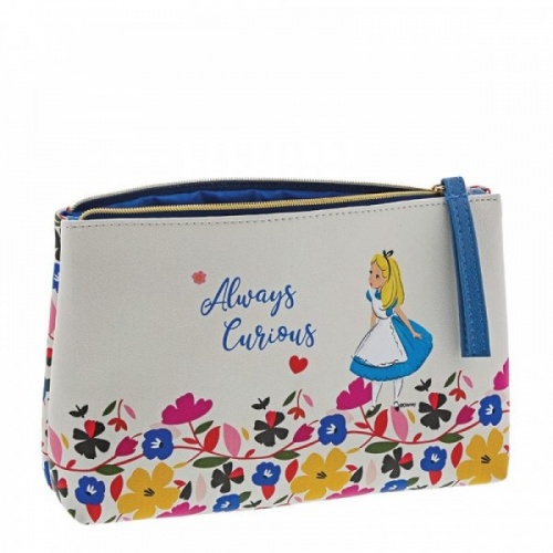 Disney Enchanting Alice in Wonderland Cosmetic Make up Bag