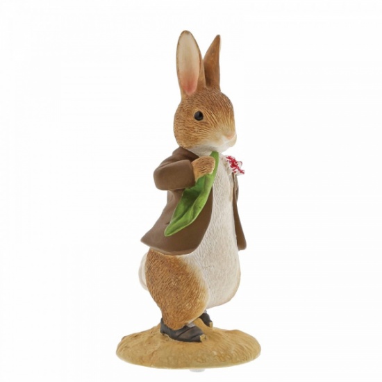 Beatrix Potter Benjamin ate a Lettuce Leaf Figurine / Ornament
