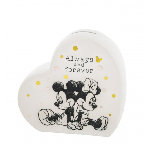 Disney Enchanting Mickey and Minnie Mouse Money Bank Box