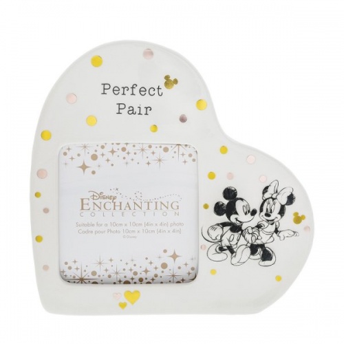 Disney Enchanting Mickey and Minnie Mouse Perfect Pair Photo Frame