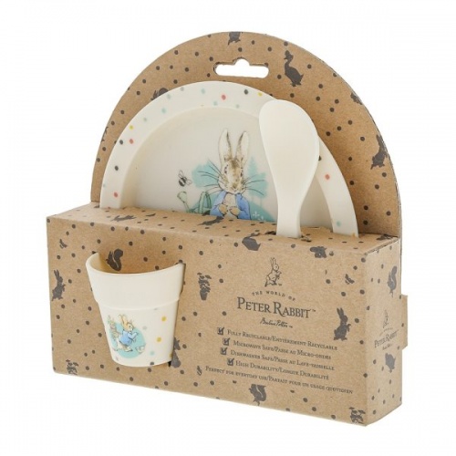 Beatrix Potter Peter Rabbit Egg Cup Set - threelittlebears.co.uk
