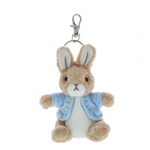 Beatrix Potter Peter Rabbit Plush Toy Keyring 12cm