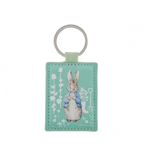 Beatrix Potter Peter Rabbit Keyring Green Keyring