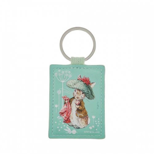 Beatrix Potter Benjamin Bunny Green Keyring