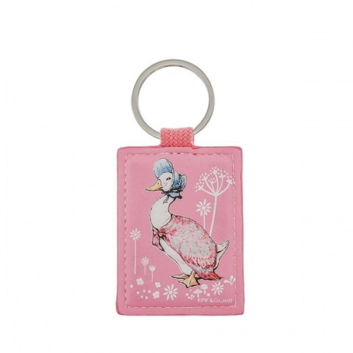 Beatrix Potter Jemima Puddle duck pink Keyring