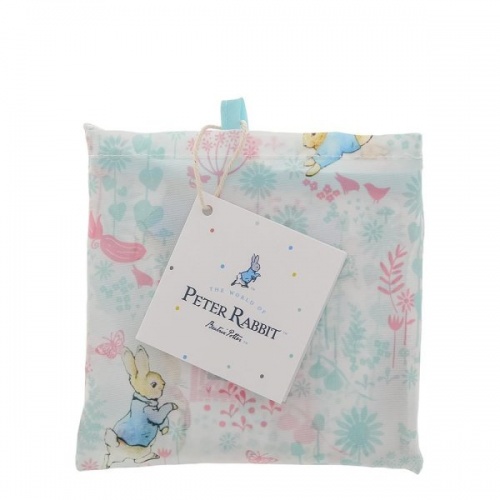 Beatrix Potter Peter Rabbit English Garden Fold up Tote Shopping Bag