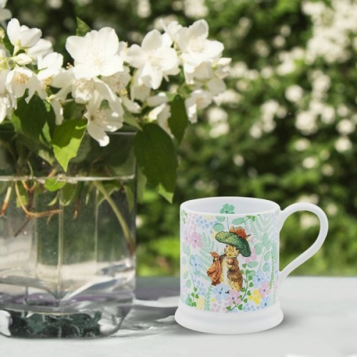 Beatrix Potter Benjamin Bunny English Garden Mug