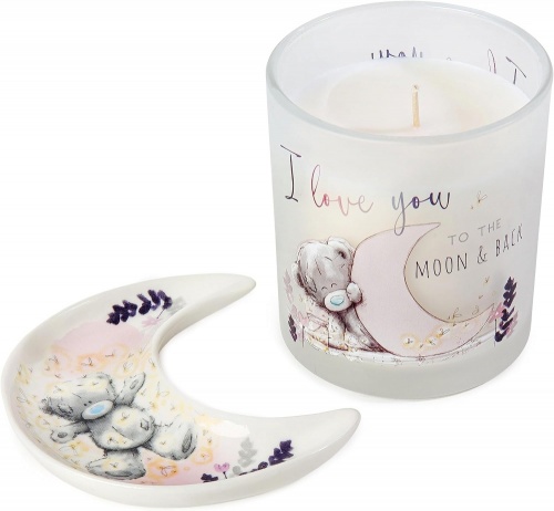 Me to You Love You Moon and Back Trinket Dish and Candle Gift Set Tatty Teddy