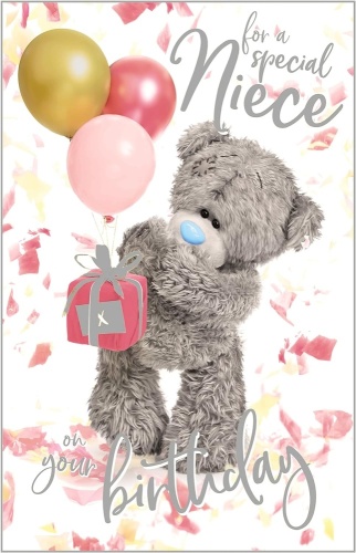 Me to You Special Niece Birthday Card 3D Effect