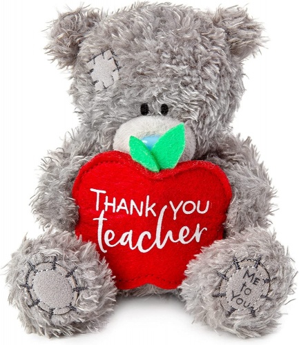 Me to You Thank You Teacher Apple Plush Bear